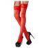 Cottelli - Meia-calça Rendado (vermelho) - 3/M-L