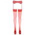 Cottelli - Meia-calça Rendado (vermelho) - 3/M-L