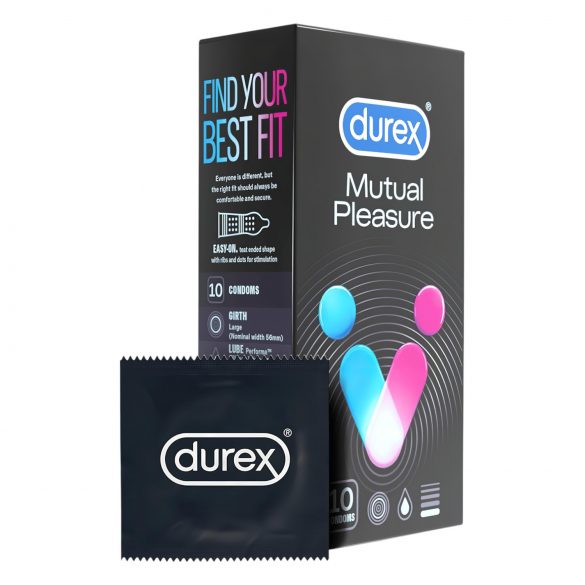 Durex Mutual Pleasure - Preservativo com efeito prolongado (10 unid.)