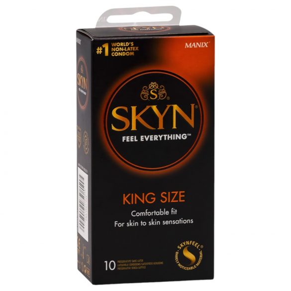 Manix SKYN - Preservativos XXL sem látex (10 unidades)