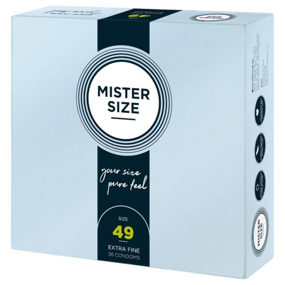 Mister Size Preservativo Fino 49mm - 36un.