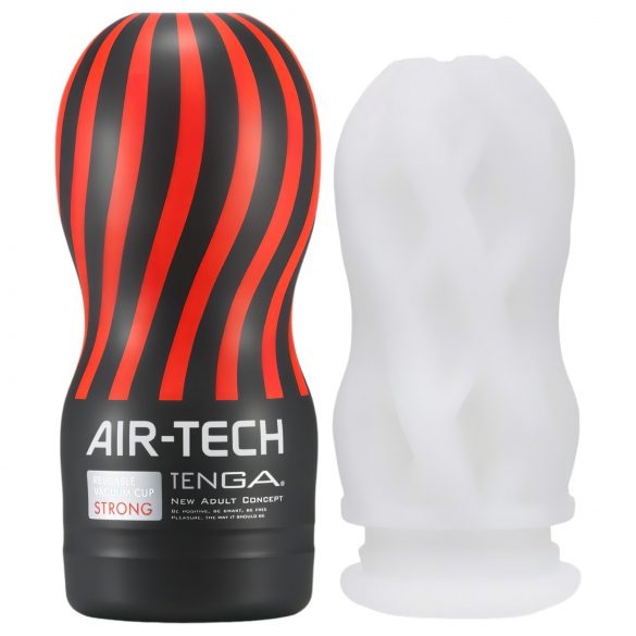 TENGA Air Tech Strong - Masturbador Reutilizável (Branco)