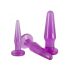 Plug anal You2Toys - Kit 3 peças (roxo)