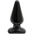 Plug Anal Clássico Preto Doc Johnson - Grande (14,5cm)