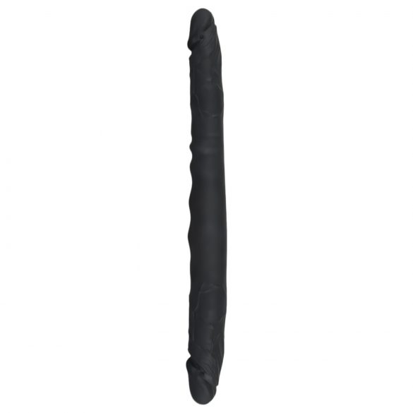 Bad Kitty - Dildo Duplo Silicone (Preto)