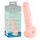 Dildo natural de silicone médico (18cm)