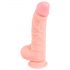 Dildo médico de silicone (20cm) - natural