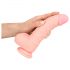 Dildo médico de silicone (20cm) - natural