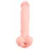 Dildo de silicone médico (24cm) - natural