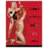 Conjunto Bad Kitty BDSM - vermelho