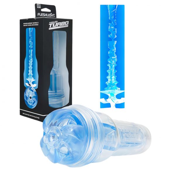 Fleshlight Turbo Thrust - Masturbador Inspirador (Azul)