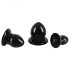 Kit de Plugs You2Toys - Expansão Anal (3 peças, preto)