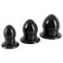 Kit de Plugs You2Toys - Expansão Anal (3 peças, preto)