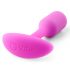 b-vibe Snug Plug 1 - plug anal com peso interno (55g) - rosa