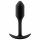 Plug Anal Pesado Snug 55g - Preto