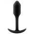 Plug Anal Pesado Snug 55g - Preto