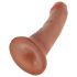 Dildo Realista King Cock 15 cm - Marrom