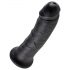 Dildo King Cock 20cm - Preto