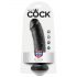 Dildo King Cock 20cm - Preto