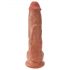 Dildo Grande King Cock 25cm - Marrom