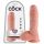 Dildo Realístico King Cock 20 cm - Natural