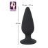 Plug Anal Pesado Black Velvet - 75g (Preto)