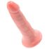 Dildo Realístico King Cock 13 cm - Natural