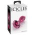 Icicles No. 79 - Plug Anal Cônico de Vidro (Rosa)