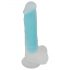 Dildo Luminoso Azul com Ventosa - You2Toys Glow in the Dark