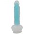 Dildo Luminoso Azul com Ventosa - You2Toys Glow in the Dark