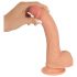 realistixxx - Dildo realista com ventosa (22cm) - Natural