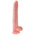 Dildo Realístico King Cock 35cm - Natural