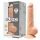 Silexd 9.5 - Dildo Ventosa 24cm (Natural)