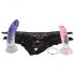 You2Toys - Conjunto Strap-on: 2 dildos para prazer ilimitado!