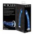 Icicles Nº29 - Dildo espiral de vidro azul