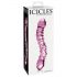 Icicles No. 55 - Dildo Duplo Vidro G-spot (rosa)