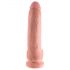 King Cock 9 - Dildo ventosa natural 23cm