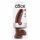 King Cock 9 - Dildo c/ ventosa (23cm) - marrom