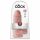 King Cock 9 Chubby - Dildo com ventosa e testículos (23cm) - Natural