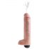 King Cock 10 - Dildo realístico com jato (25cm) - natural