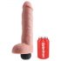 King Cock 11 - Dildo realístico com spray (28cm) - natural