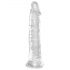 King Cock Clear 8 - Dildo grande com ventosa (20cm)