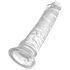 King Cock Clear 8 - Dildo grande com ventosa (20cm)