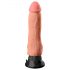 Real Feel Deluxe No.1 - Vibrador realista com escroto (natural)