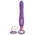 Vibrador 3 em 1 recarregável Fantasy (roxo)