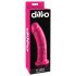 Dillio 8 - Dildo Realista com Base de Sucção (20cm) - Rosa