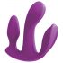 Êxtase Total 3 em 1 - Vibrador Triplo com Controle (Roxo)