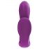 Êxtase Total 3 em 1 - Vibrador Triplo com Controle (Roxo)