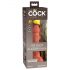 King Cock Elite 6 - Dildo realista com ventosa (15cm) - escuro