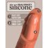 Dildo Elite King Cock 20cm - Base de Sucção - Cor Escura